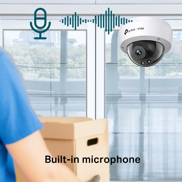 4MP Full-Color Dome Network Camera 
