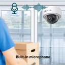 4MP Full-Color Dome Network Camera 