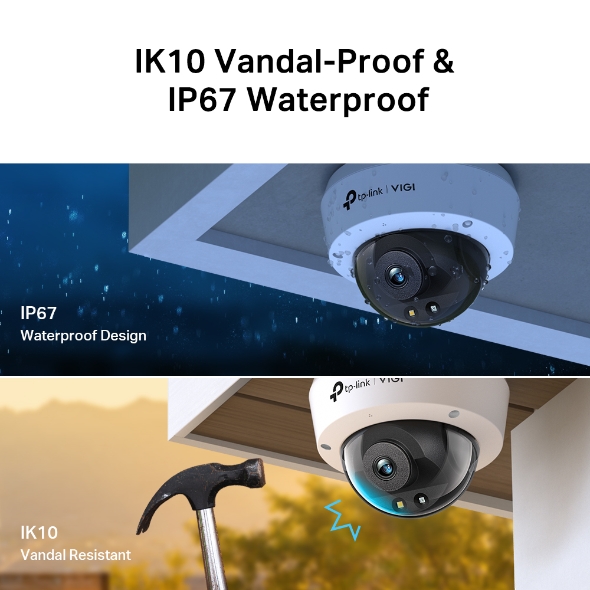 4MP Full-Color Dome Network Camera 