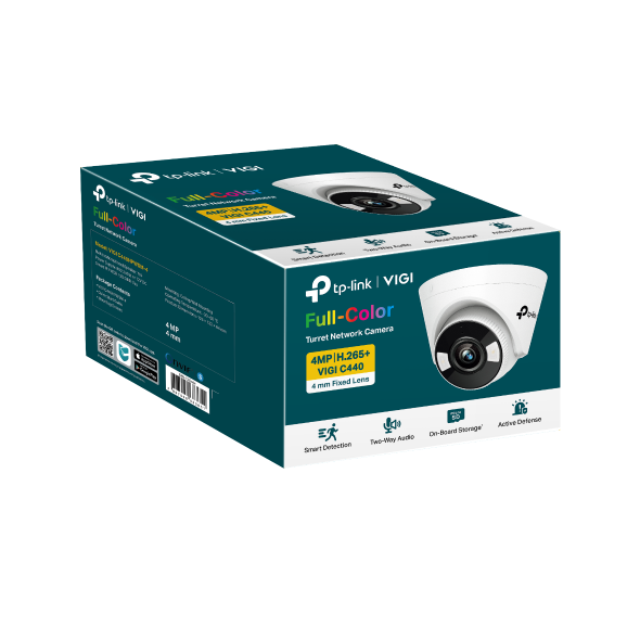 4MP Full-Color Turret Network Camera