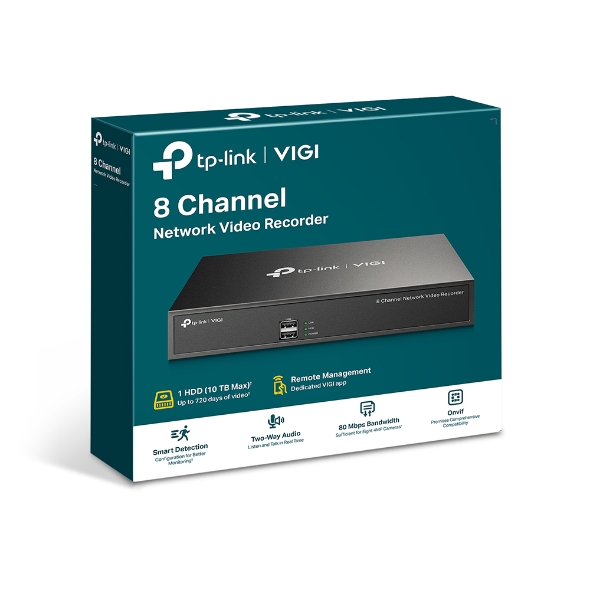8 Channel Network Video Recorder